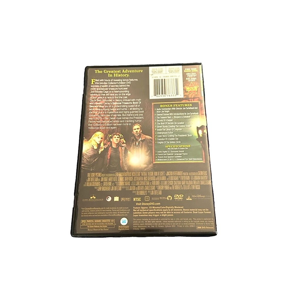 National Treasure 2 Disc DVD Collector's Edition - Picture 2 of 4